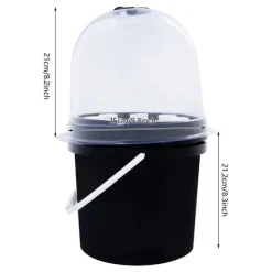 Clearance Plantlåda, 12-24 VDC spänningsområde, max 3 A ström, timercykel 60 min PÅ/30 min AV, produktstorlek 27x27x29 cm, vikt 1,32 kg Kit För Växt- & Örtplantering