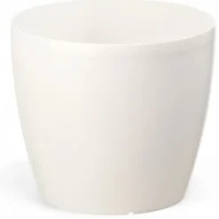 Best Plastkruka vit 15,5 cm Magnolia Krukor & Växtbehållare
