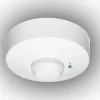 Plastrol Microwave motion sensor 1200W/300W, surface mounted IP20, range 8m CR-M1/ON/WHITE