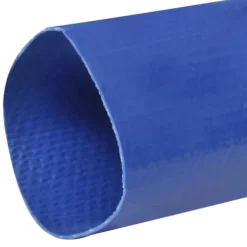 Platt brandslang 25 m 2" PVC för vattenleverans | Färg: Transparent | Storlek: 25 m Brandsläckare