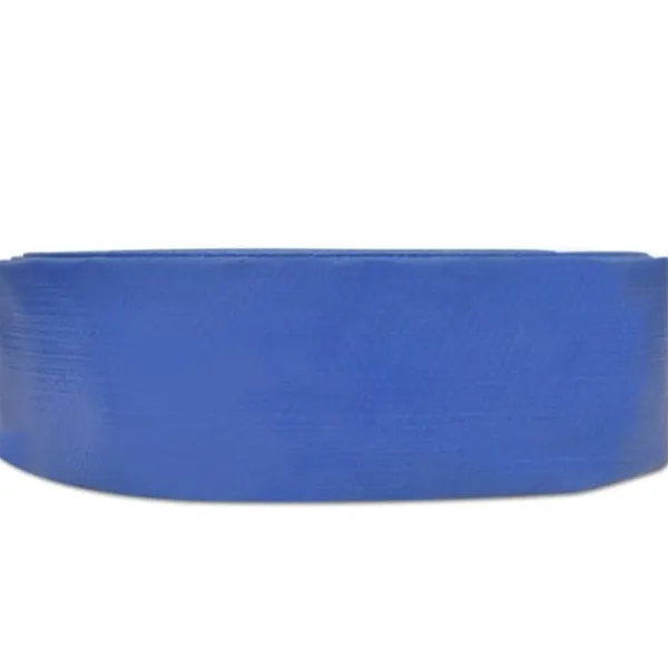 Platt brandslang 25 m 2" PVC för vattenleverans | Färg: Transparent | Storlek: 25 m Brandsläckare