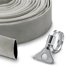 Hot Platt textilslangsats - KARCHER - 10 mx Ø 1''1/4 (32 mm) - Praktisk - Högt flöde Brandfilt