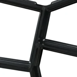 Outlet Plattformsform, 3,5x35x35 cm, Svart Trädgårdsprydnader
