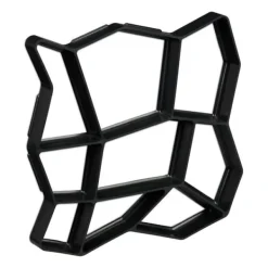 Outlet Plattformsform, 3,5x35x35 cm, Svart Trädgårdsprydnader