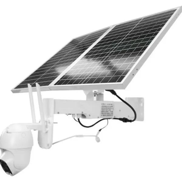 New Pni Cámara Seguridad Con Panel Solar Ip60 Vit Säkerhetsmonitorer & Videokameror