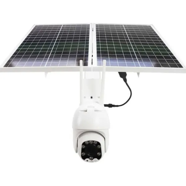 New Pni Cámara Seguridad Con Panel Solar Ip60 Vit Säkerhetsmonitorer & Videokameror