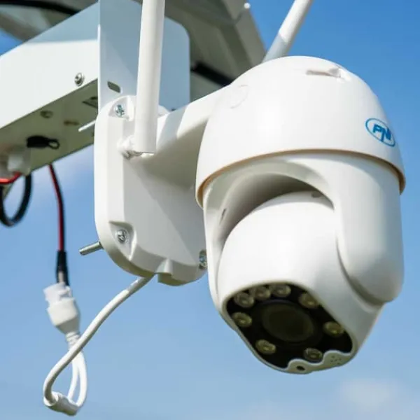 New Pni Cámara Seguridad Con Panel Solar Ip60 Vit Säkerhetsmonitorer & Videokameror