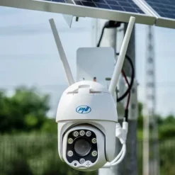New Pni Cámara Seguridad Con Panel Solar Ip60 Vit Säkerhetsmonitorer & Videokameror