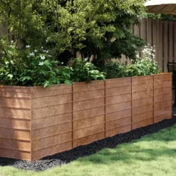 vidaXL Polerad småsten 10 kg svart 2-5 cm
