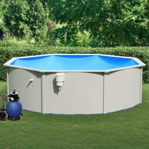 Discount Pool med sandfilterpump 460x120 cm Pooler