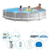 Poolbunt - Intex Prism Ram Rund 366x76 cm