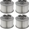 Poolfilter för MSPA uppblåsbara pooler FD2089 4-pack