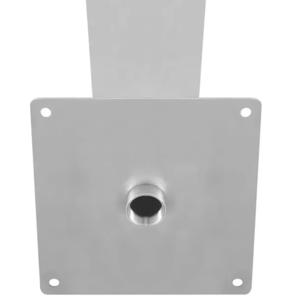 Poolfontän i rostfritt stål - Dekorativ poolaccessoar | Färg: Silver | Storlek: 64x30x52 cm