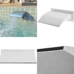 Online Poolfontän rostfritt stål 30x9x26 cm silver - Pool Fontän - Pool Fontäner - Home & Living Fontäner & Dammar