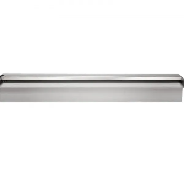 Clearance Poolfontän, Vattenfall med LED-ljusramp, 60x11.5x8 cm, Silver, Rostfritt stål Fontäner & Dammar