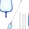 Discount Poolhåv/Poolskummarhåv/Håv med Teleskopisk Stålstång - 160 cm Utdragbar Lövskummar för Pool & Spa Pool- & Spatillbehör