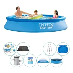 Outlet Poolpaket - Intex Easy Set Runt 305x61 cm Pooler