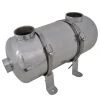 vidaXL Poolvärmeväxlare 355 X 134 Mm 40 Kw