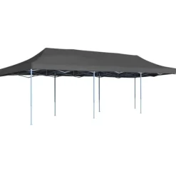 vidaXL Pop-Up hopfällbart partytält 3x9 m antracit