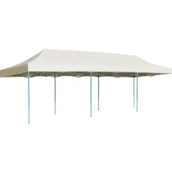 Pop-Up hopfällbart partytält gräddvit 3x9 m - Partytält - Festtält - Home & Living