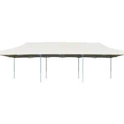 Pop-Up hopfällbart partytält gräddvit 3x9 m - Partytält - Festtält - Home & Living