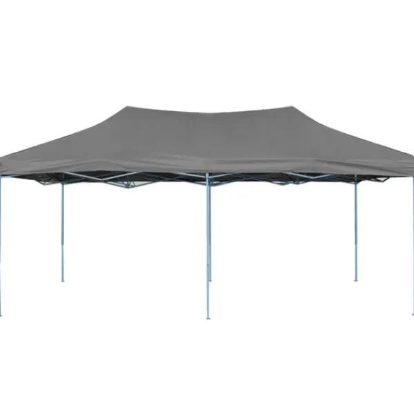 vidaXL Pop-Up hopfällbart partytält 3x6 m antracit
