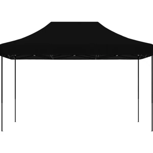 Sale Pop-Up hopfällbart partytält 410x279x315 cm svart Tält & Lusthus