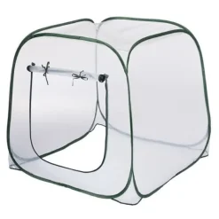 Sale Pop-up växthus för trädgården - NATURE - 100x100x100 cm - Transparent PE - UV-skydd Växthus