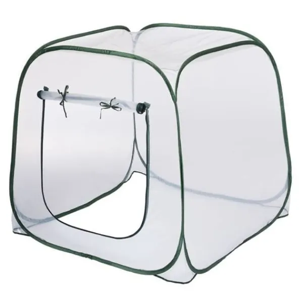 Sale Pop-up växthus för trädgården - NATURE - 100x100x100 cm - Transparent PE - UV-skydd Växthus