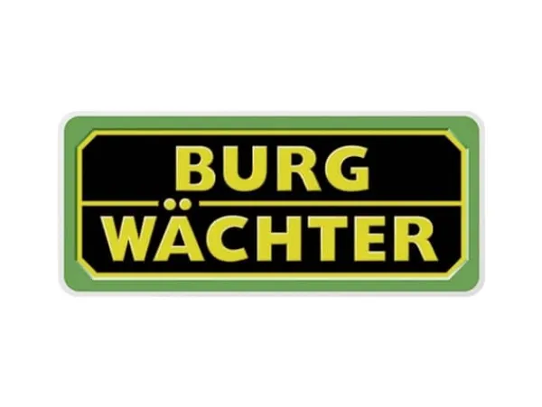 Clearance Postbox Burg Wächter COMFORT-Set 91300 W Stålplatta Vit Nyckellås Postlådor & Brevlådor