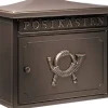 Postbox Burg Wächter SYLT 1883 K Stålplatta Koppar (metallisk) Nyckellås Postlådor & Brevlådor