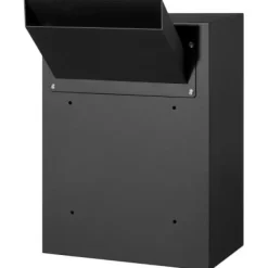 Online Postlåda, kraftig stål, 33x17.8x43 cm, svart Postlådor & Brevlådor