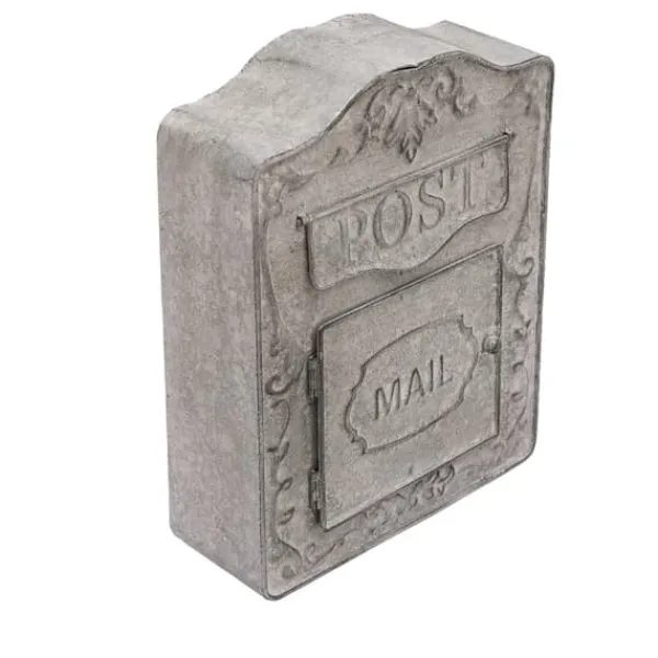 Postlåda, Rustik Design, Väggmonterad,GRÅ