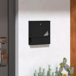 Outlet Postlåda, 30x8,5x32,5 cm, Mörkgrå Postlådor & Brevlådor