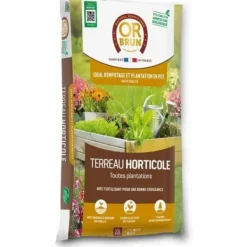 Potting compost OR BRUN
