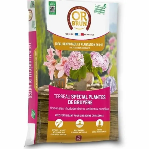 Sale Potting compost OR BRUN 6 L Jord & Sand