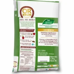 Hot Potting compost OR BRUN BROWN GOLD 6 L Jord & Sand