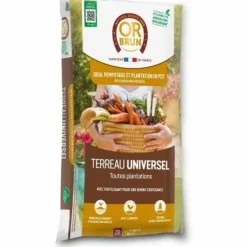 Discount Potting compost OR BRUN OBRTUNI20N 20 L Jord & Sand