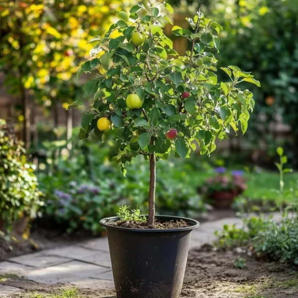 Sale Äppelträd - Set om 2 - Malus - Höjd 60-70cm - ⌀17cm Träd
