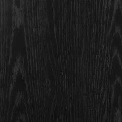 Öppen spisinsats i svart ek - Dekorativ spiselkrans för LED-låga | Färg: Svart | Storlek: 100x30x87,5 cm