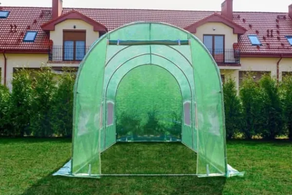 Online Professionell 450x200x200cm Växthus Tunnel för Effektiv Grödodling Växthus