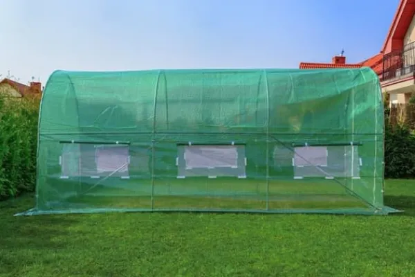 Online Professionell 450x200x200cm Växthus Tunnel för Effektiv Grödodling Växthus