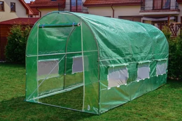 Online Professionell 450x200x200cm Växthus Tunnel för Effektiv Grödodling Växthus