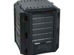 Hot PROSPERPLAST COMBUSTER 380L BLACK 82 x 72 x 72cm Kompostering