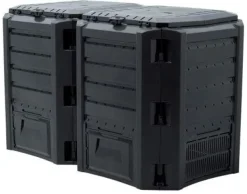Prosperplast Module Compogreen, 800 l, Svart, Polypropylen (PP), Polen, 1350 mm, 719 mm