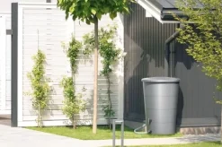 Clearance Prosperplast SMOOTH WATER TANK 160L ANTHRACITE Regntunnor