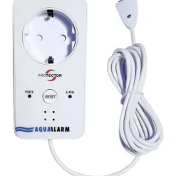 New Protector WA-5 AquaAlarm Vattendetektor med extern sensor 230 V Läckagedetektorer