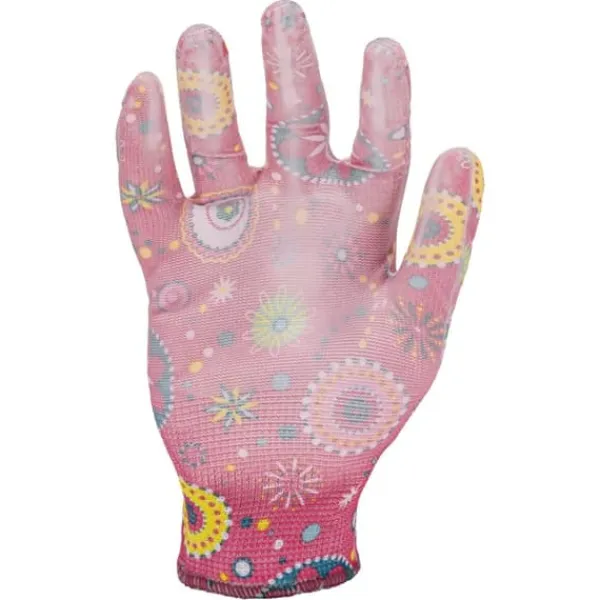 Discount PU-HANDSKAR ROSA L230309P, KORT, "9", CE, LAHTI Trädgårdsverktyg