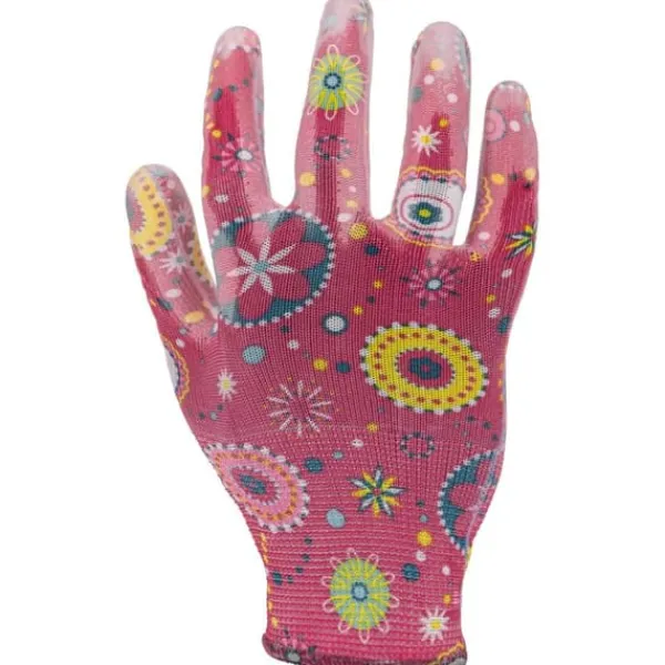Discount PU-HANDSKAR ROSA L230309P, KORT, "9", CE, LAHTI Trädgårdsverktyg