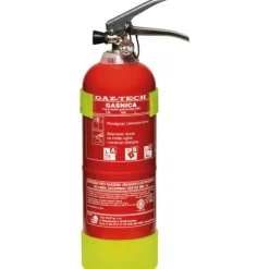 Hot Pulverbrandsläckare med hållare GP2 2kg ABC/E 245kV Brandsläckare